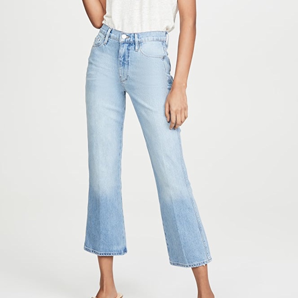 NWOT Frame Denim Le Sylvie Kick Boot Jeans